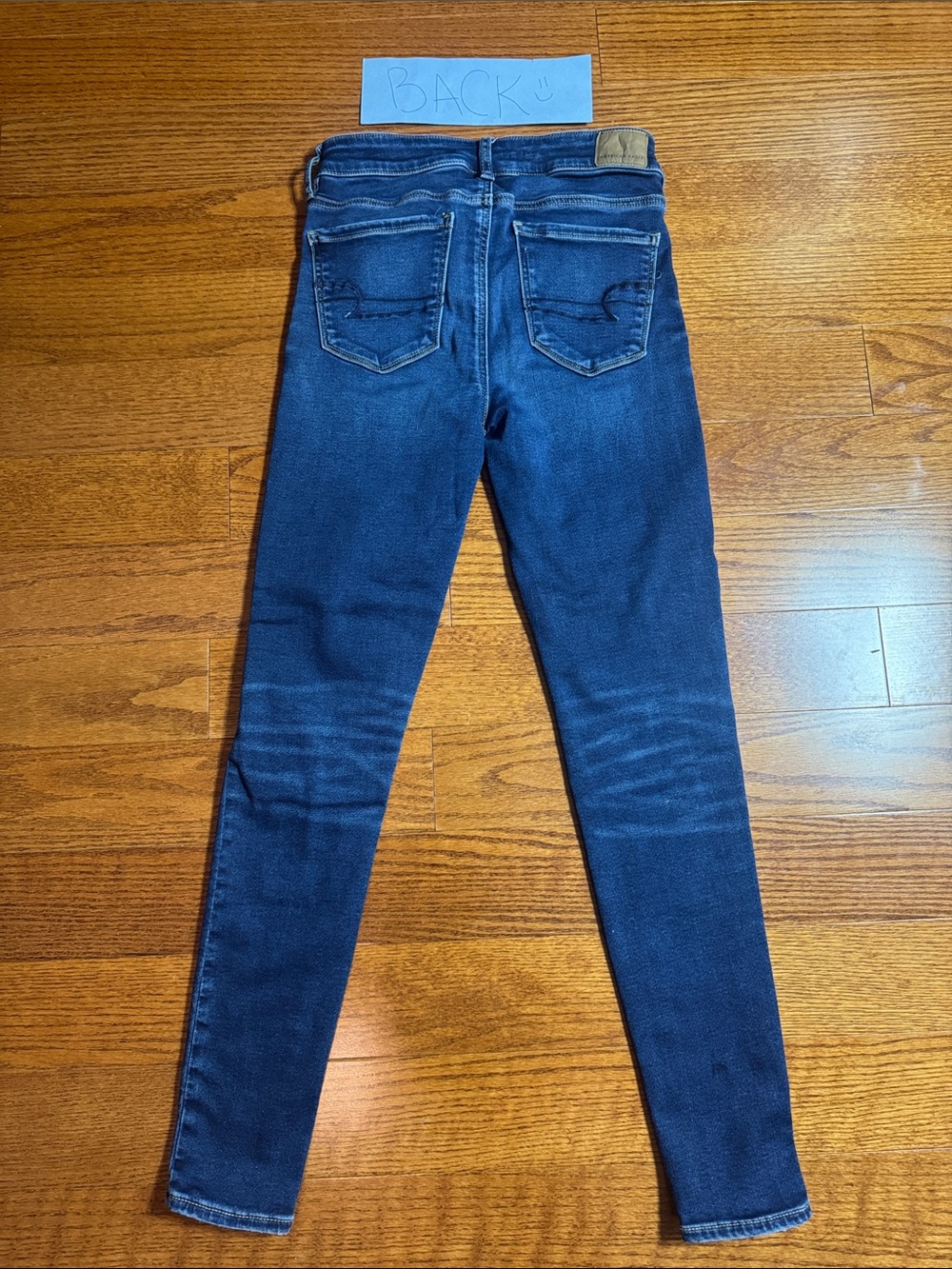 Sz 2 American Eagle Outfitters Distressed Skinny Jeans - Women - Picture 11 of 12